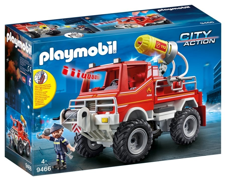 The Sentence concern Playmobil, City Action, Camion de pompieri, 9466 - smyk.com