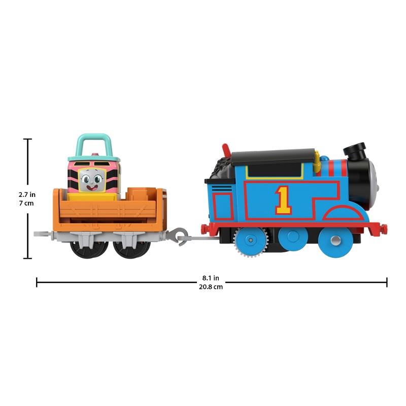 Locomotiva de Fricção - Thomas - Thomas e Seus Amigos - 13 cm -  Fisher-Price - superlegalbrinquedos